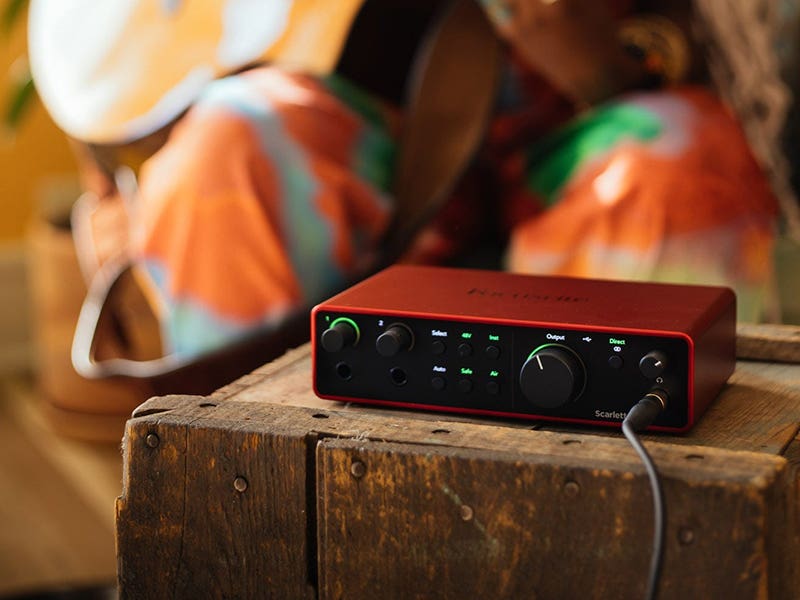 Focusrite Scarlett Solo Gen 4 Find Your Signature Sound