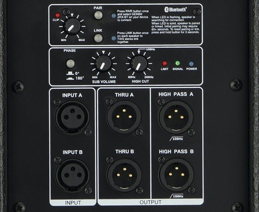 Gemini ZRXS18BT
