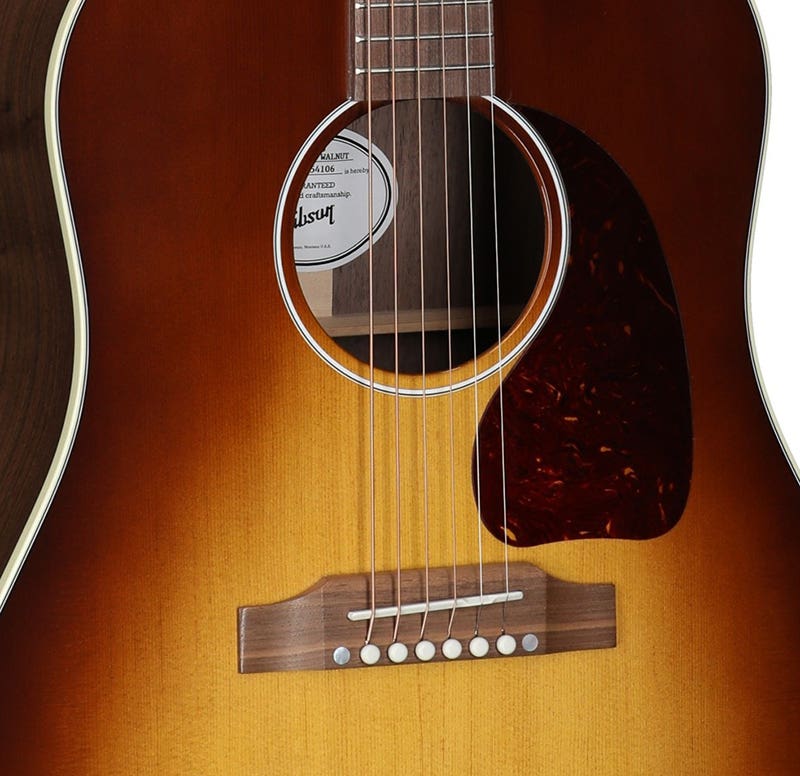 Gibson J45 Studio Walnut Acoustic Electric Modern Features