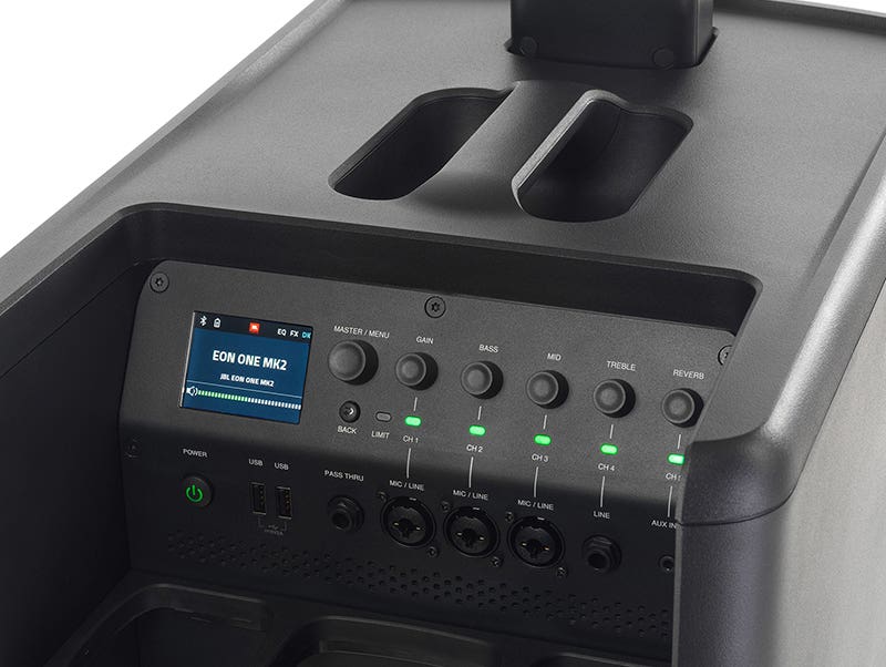 JBL EON ONE MK2 Connectivity and Flexibility
