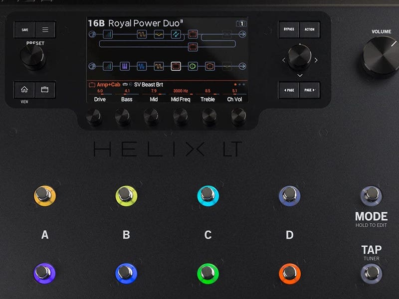 Line 6 Helix LT Hands On
