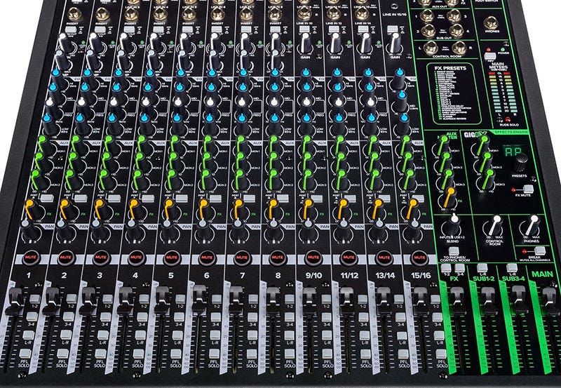 Mackie ProFX16v3 Designed for Playability