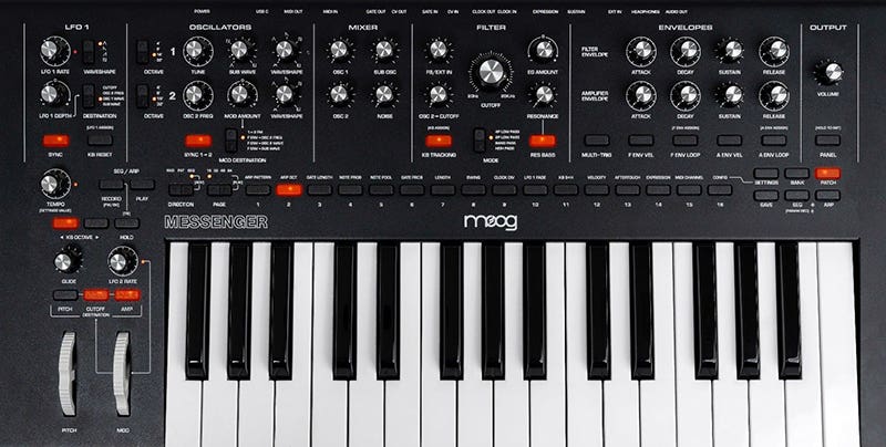 Moog Messenger Sonic Power