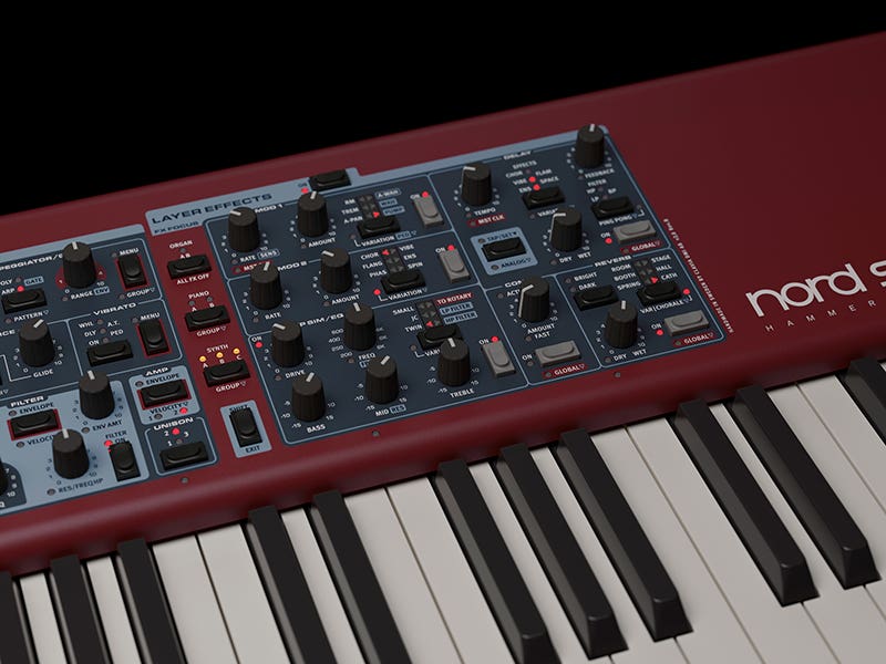 Nord Stage 4 88 Masterful Effects