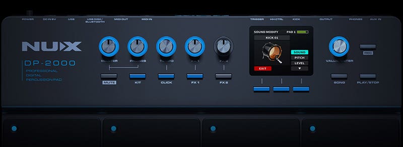 NUX DP-2000 Your New Rhythm Section