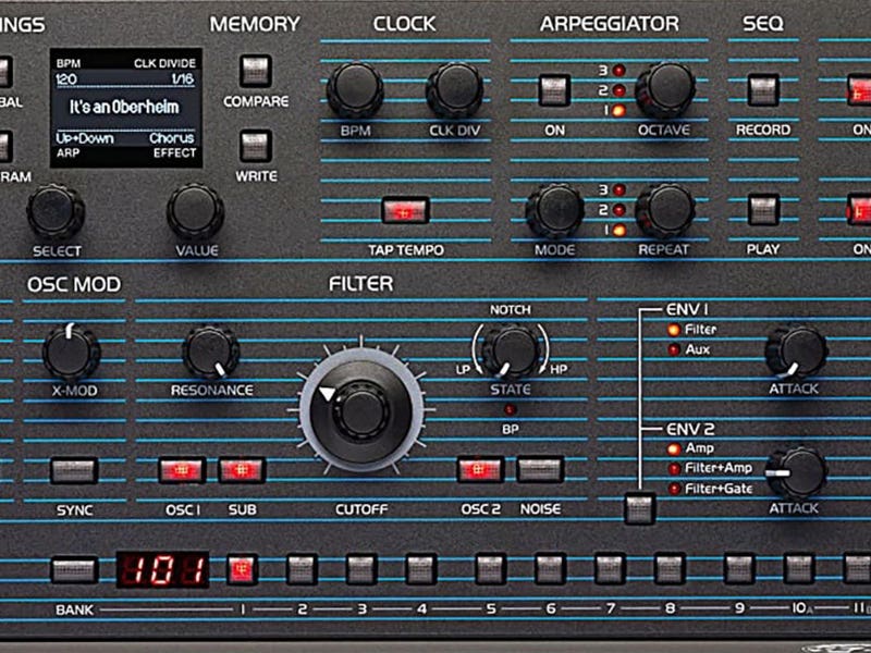 Oberheim TEO-5 Desktop Compact Size, Massive Sound
