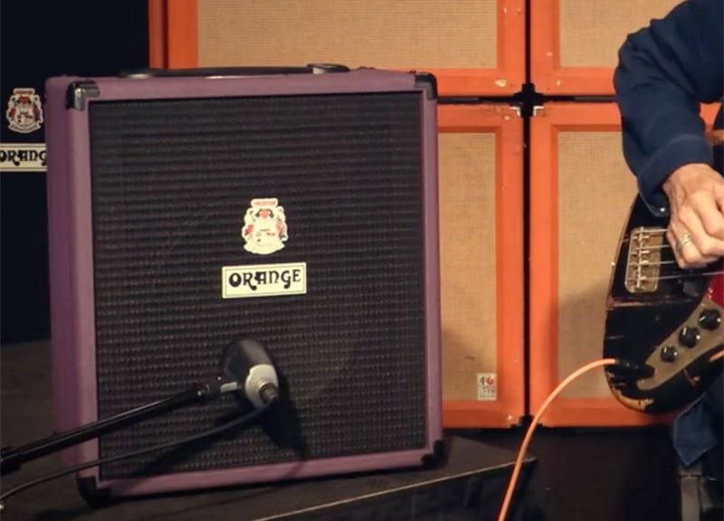 Orange Glenn Hughes Crush Bass 50 LTD A Bass Amp with a Legendary Legacy