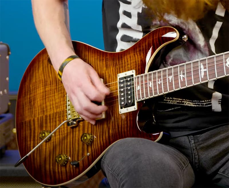 PRS SE Custom 24 Semi-Hollow Piezo Two Worlds, One Guitar