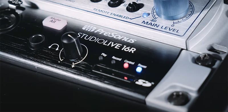 PreSonus StudioLive 16R Your Ticket to Remote Mixing Freedom