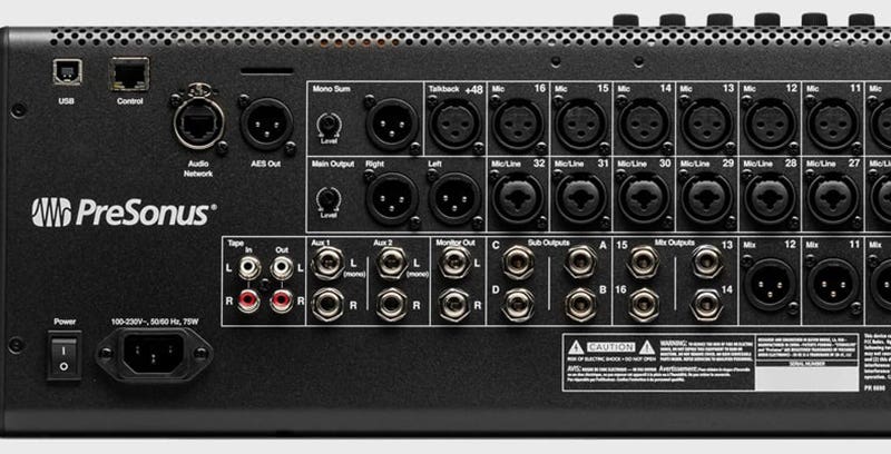 PreSonus StudioLive Series III SE 32 Big Power, Small Footprint