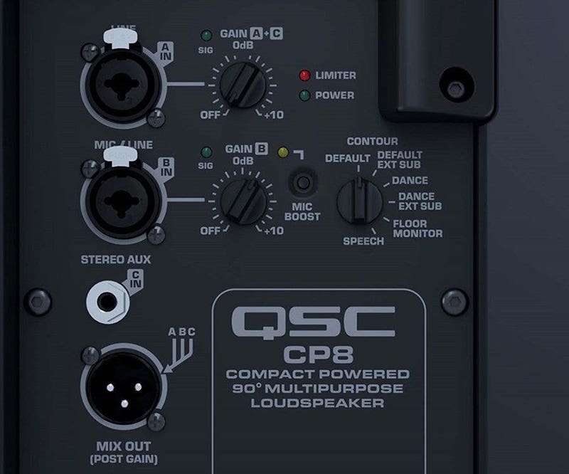 QSC CP8 Designed for the Real World