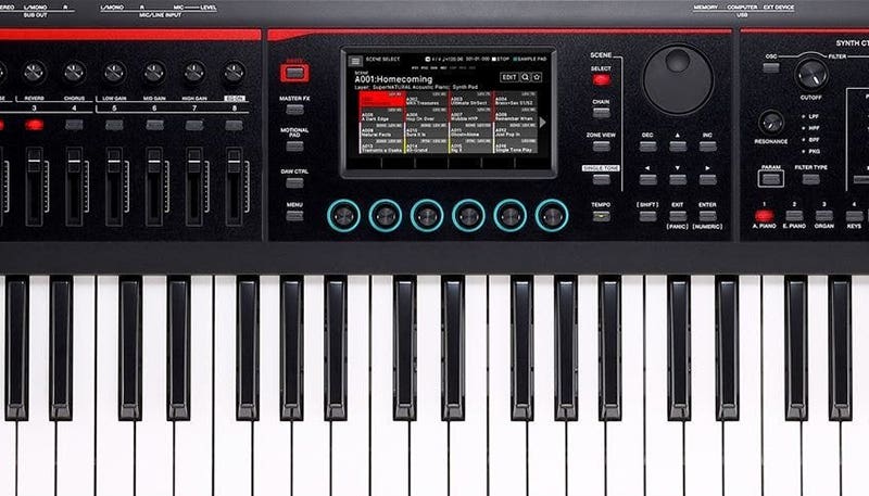 Roland Fantom 07 Sound Library That Spans Decades