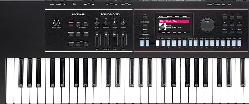 Roland JUNO D7 Professional I/O That Adapts to Any Situation