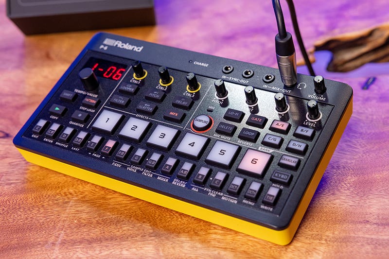 Roland Aira Compact P-6 Built for the Journey