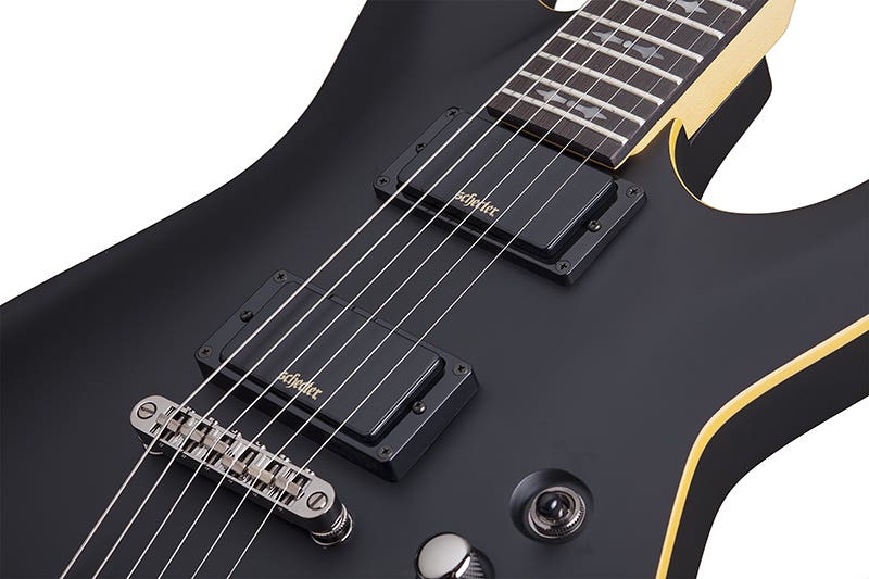 Schecter Demon 6 Hard, Menacing Features