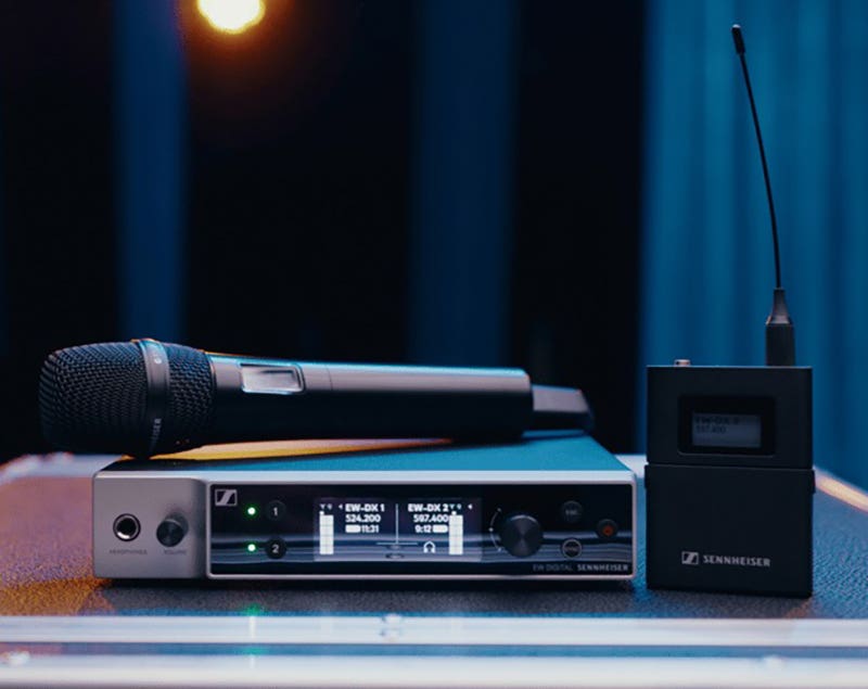 Sennheiser Evolution Digital Wireless E835-S User-Focused Design