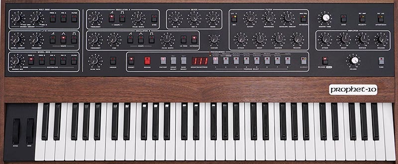 Sequential Prophet-10 Expressive Control and Workflow