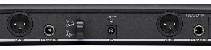 Shure BLX288PG58 Seamless Setup