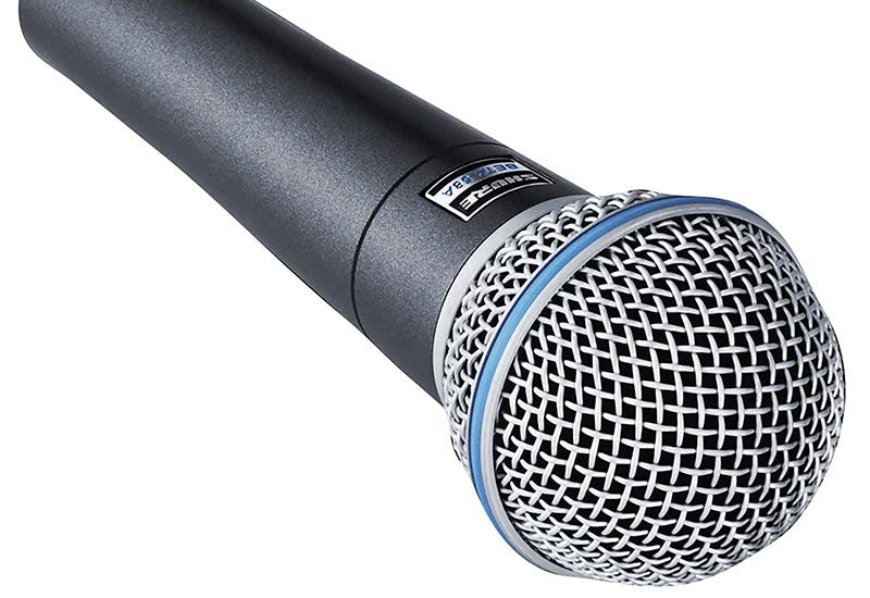 Shure Beta 58A Built for the Road Warrior