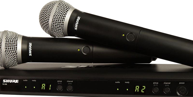 Shure BLX 288PG58 Rugged Design