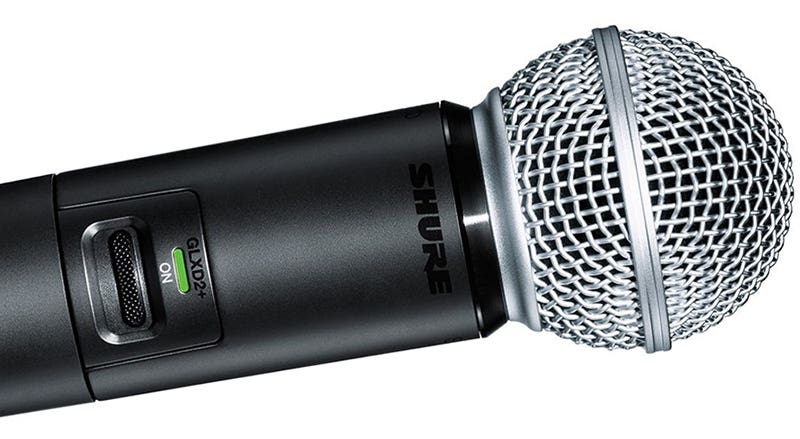 Shure GLXD24+ Power That Keeps Up with You