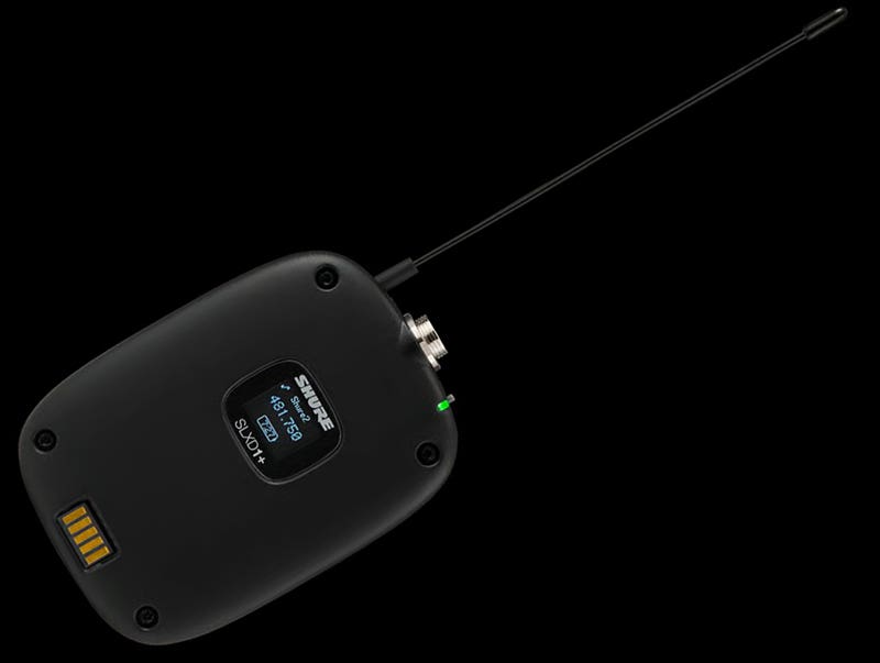 Shure SLXD14DPLG57 SLXD Command and Control in the Palm of Your Hand