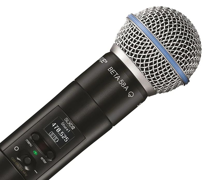 Shure SLXD24/B58 Freedom to Perform, Power to Endure