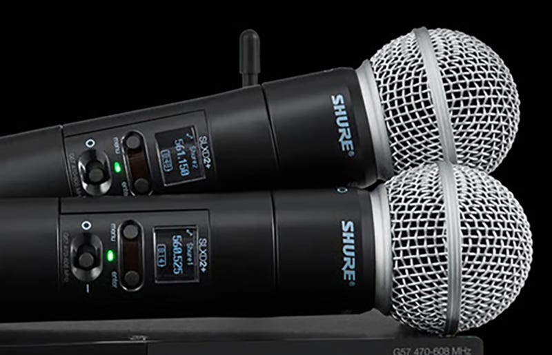 Shure SLXD24DP58G57 Sturdy Hardware and Seamless Connectivity