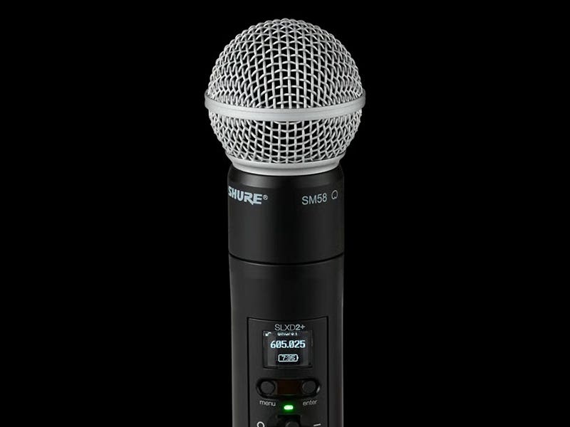 Shure SLXD24P58G57 SM58 Tough, Encrypted, and Ready to Rock
