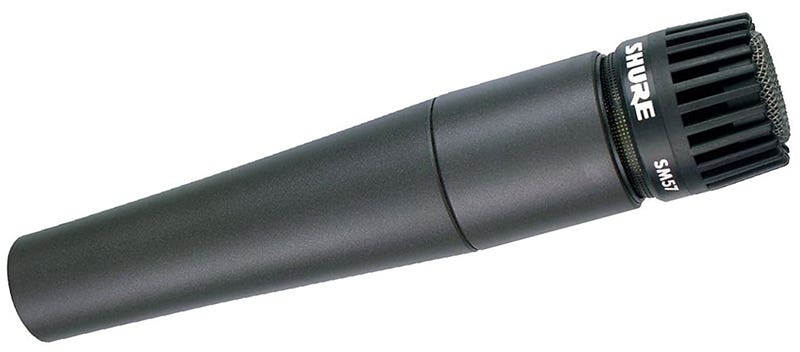 Shure SM57 Built for Battle, Designed for Beauty