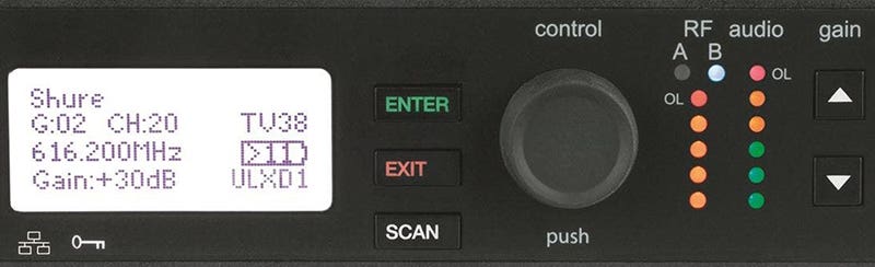 Shure ULXD4-G50 Professional-Grade Audio Performance