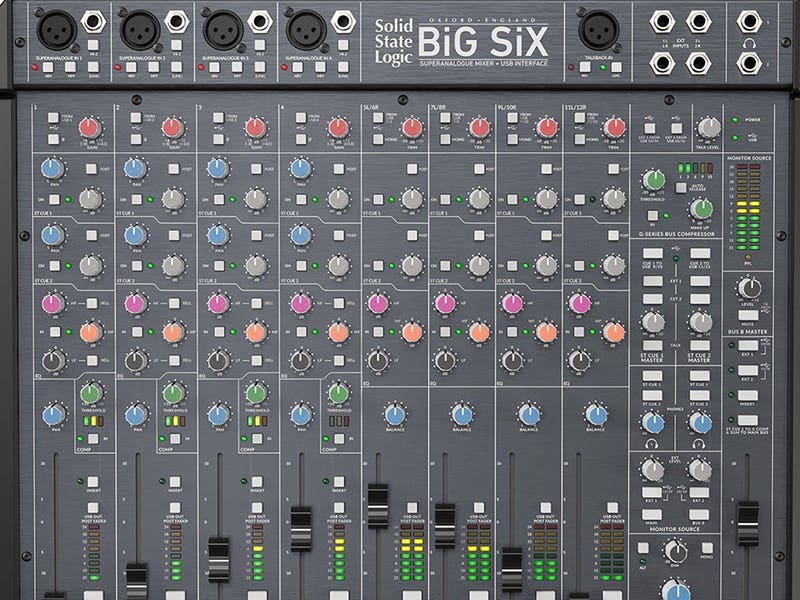 SSL BiG SiX Comprehensive Monitoring and Control