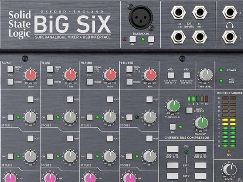 SSL BiG SiX Legendary SSL Processing