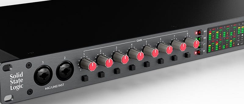 Solid State Logic 18 Engineered for the Big Picture