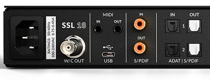 Solid State Logic 18 Unparalleled Input and Output