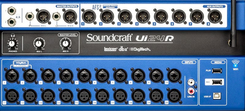 Soundcraft Ui24R The Ultimate Stagebox Solution