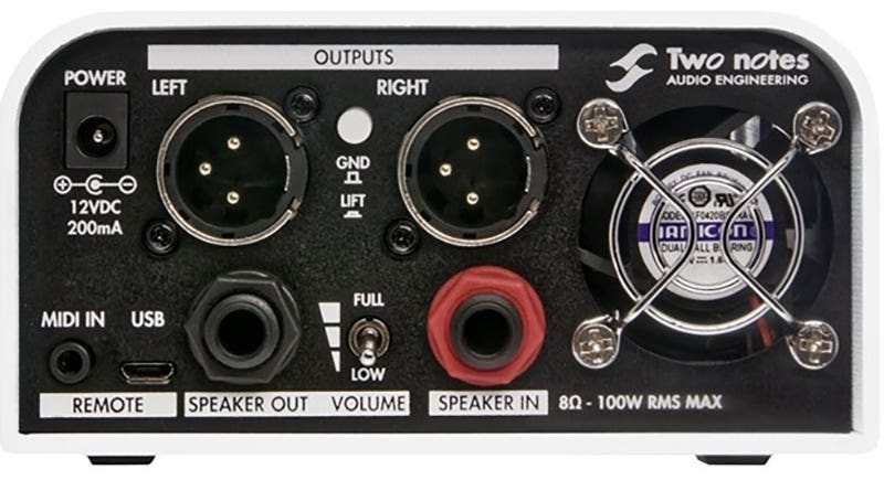 Two notes Torpedo Captor X Your Portable Studio and Stage Companion