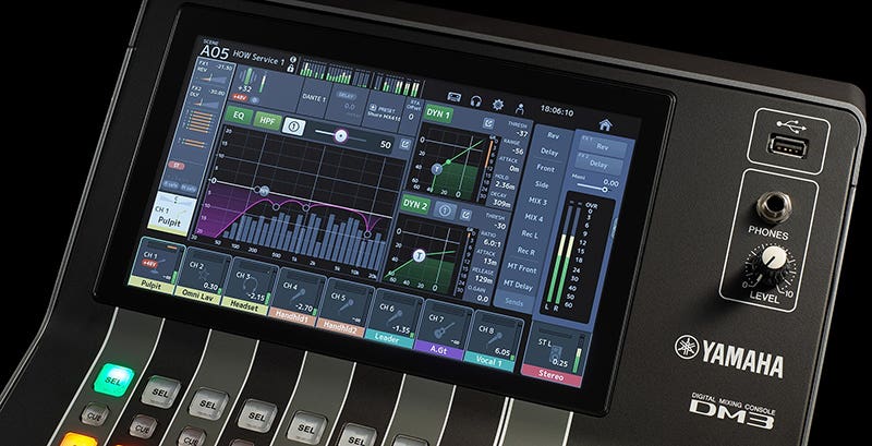 Yamaha DM3D The Ideal Compact Console