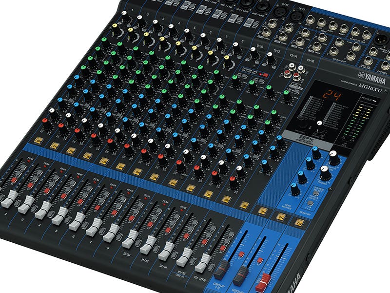 Yamaha MG16XU Versatile Connectivity and Recording
