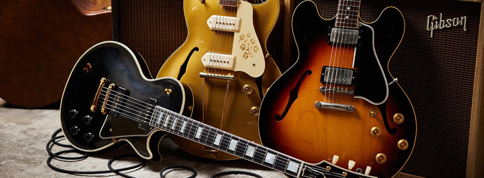 Gibson acoustic or electric guitars