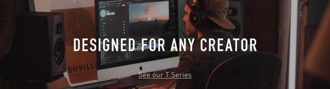 Adam Audio - Designed for Any Creator T Series
