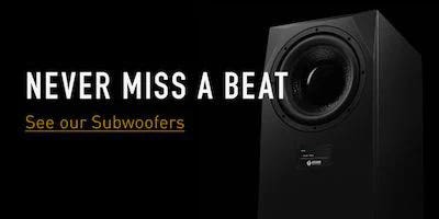 Adam Audio Never Miss A Beat Subwoofers
