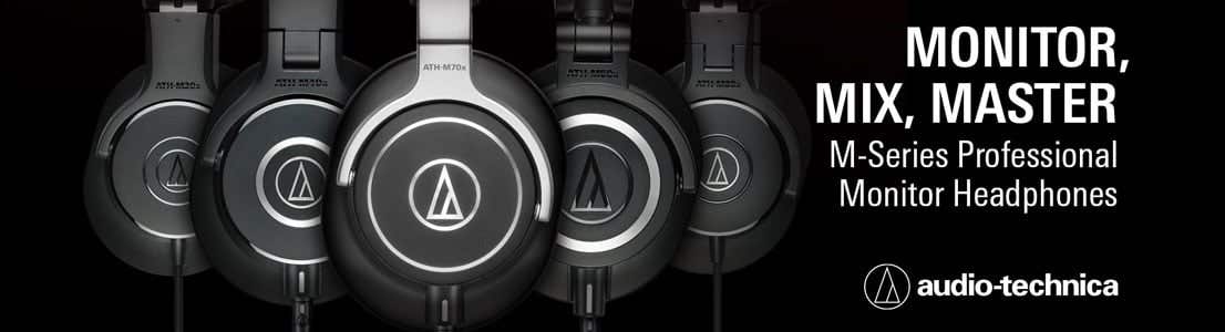 Audio-Technica - M-Series Profesional Monitor Headphones
