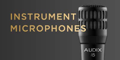 Audix Instrument Microphones