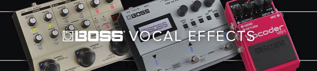 Boss Vocal Processor Pedals