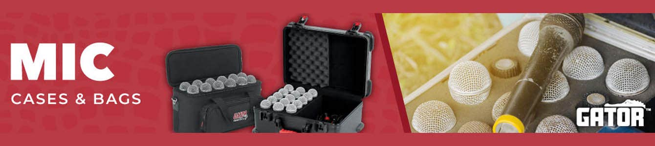Gator Microphone Cases