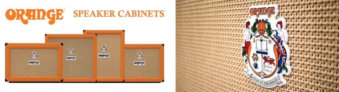 Orange Speaker Cabinets