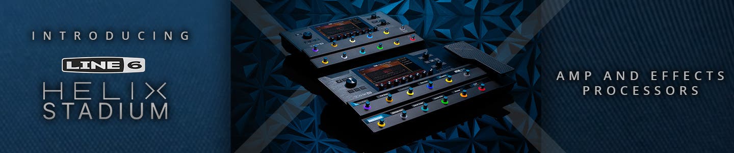 Introducing Line 6 Helix Stadium Amp and Effects Processors