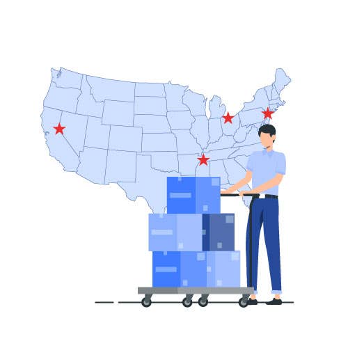 Shipping Map